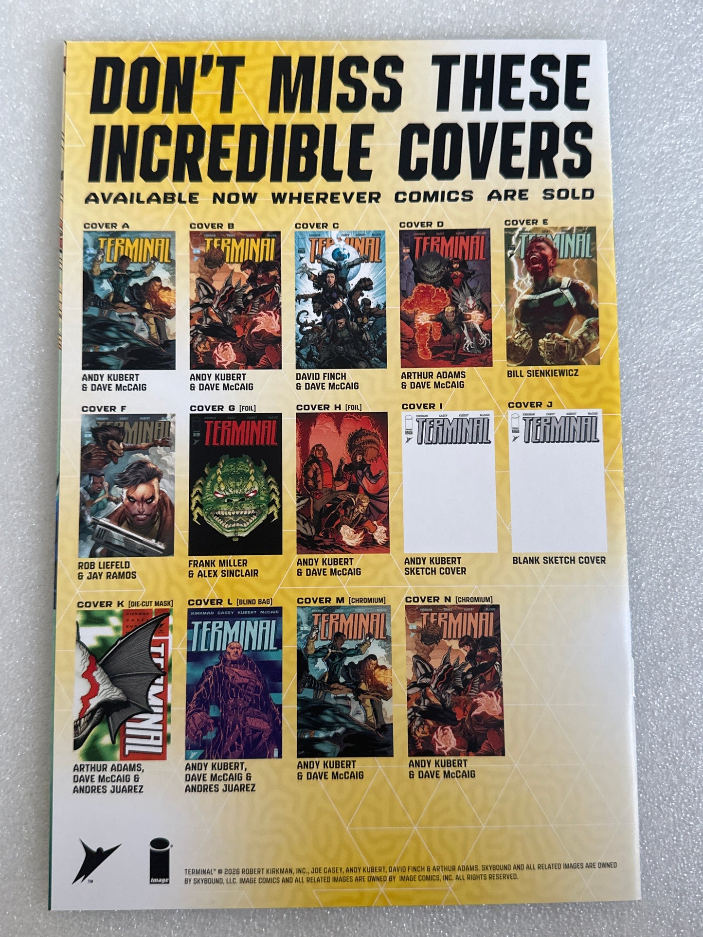 Terminal #1 Cover C Image 2026