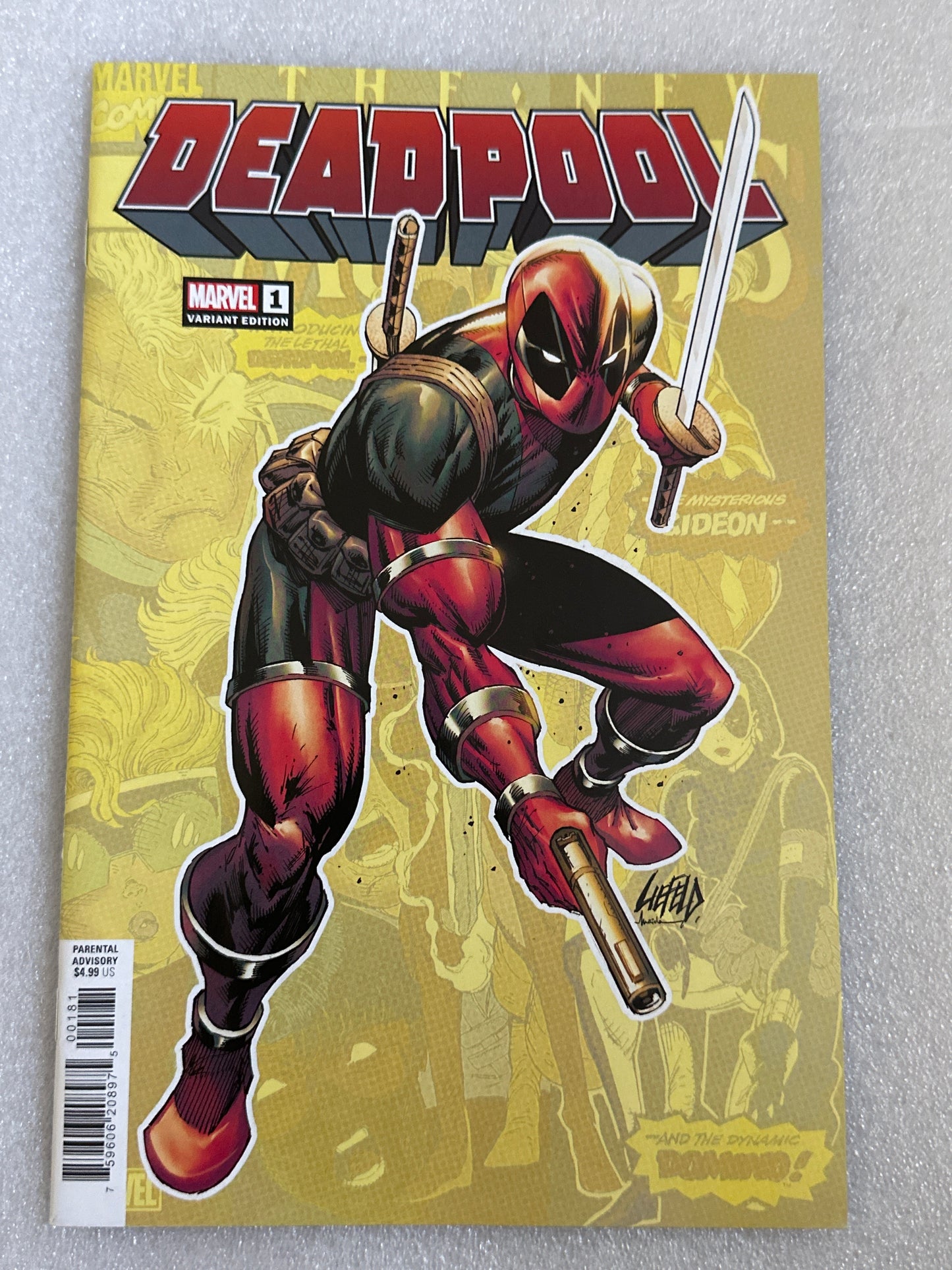 Deadpool #1 Liefeld Variant Marvel 2024