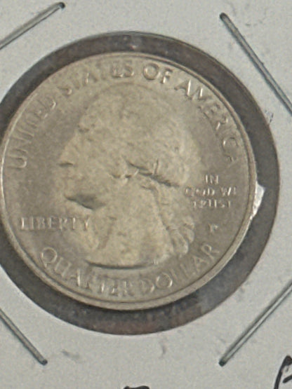 2016 Harpers Ferry silver quarter with rats error