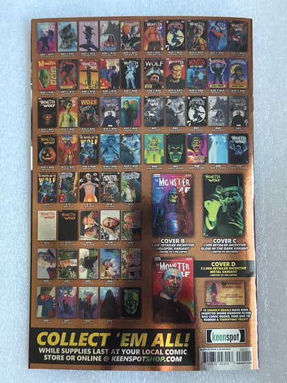 Mark Spears Monster and the Wolf #1 Cover A36 Foil