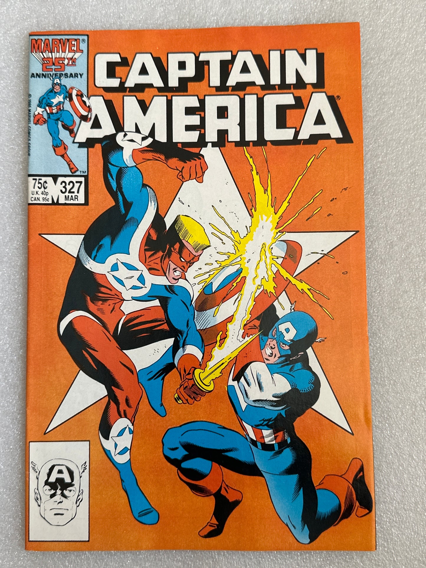 Captain America #327 Marvel 1987