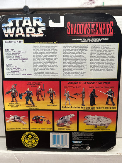 Star Wars Shadow of the Empire Special Comic & Figures