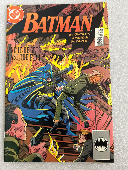 Batman #432 DC 1989