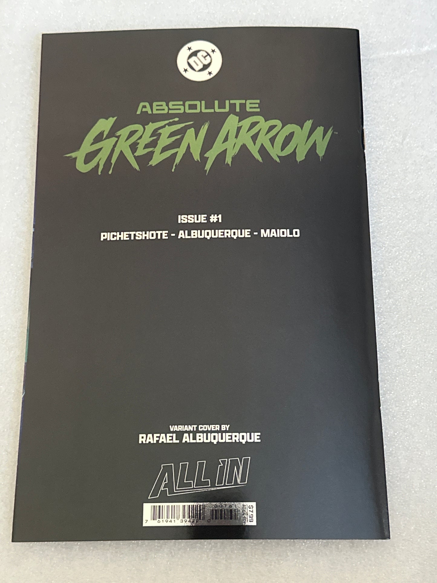 Absolute Green Arrow #1 Albuquerque Foil Variant DC 2026