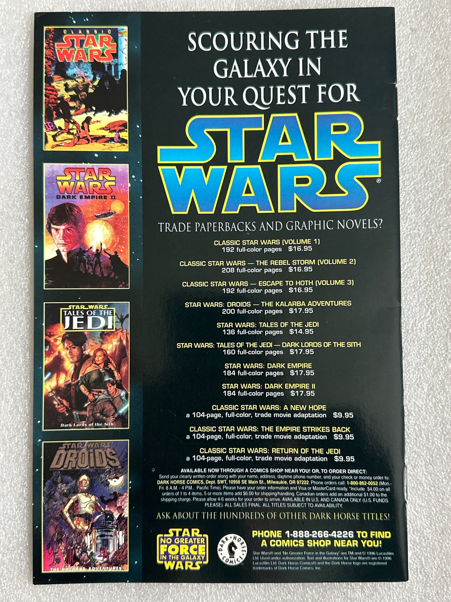 Star Wars Shadow of the Empire #5 Dark Horse 1996