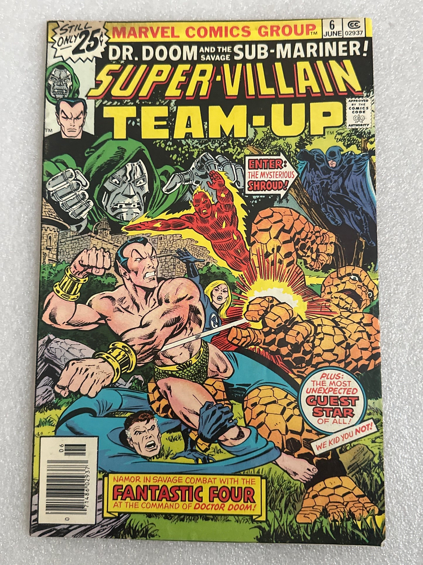 Super-Villain Team-Up #6 Dr. Doom & Sub-Mariner Marvel 1976
