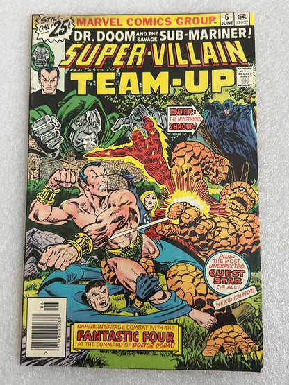 Super-Villain Team-Up #6 Dr. Doom & Sub-Mariner Marvel 1976
