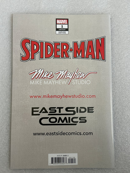 Spider-Man #1 Mayhew Variant Marvel 2022