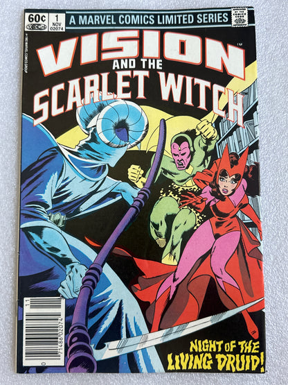 Vision and the Scarlet Witch #1 Marvel 1982