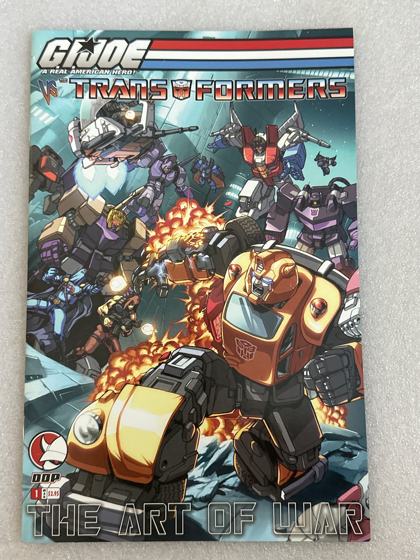 G.I. Joe vs Transformers The Art of War #1 Cover A DDP 2006