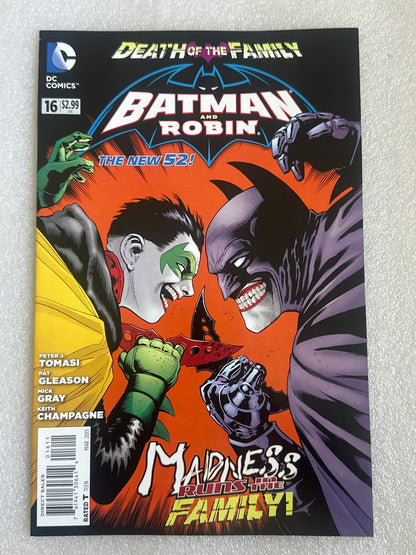 Batman and Robin #16 New 52 Death of the Family DC 2013