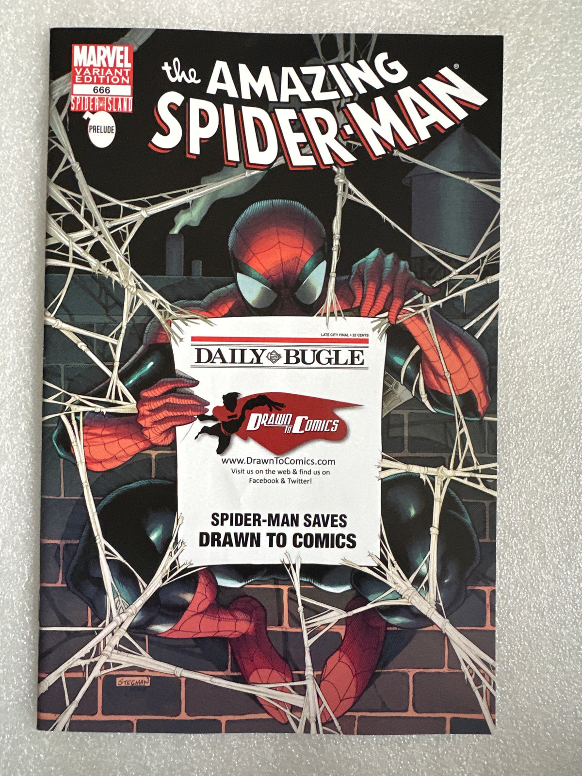 Amazing Spider-Man #666 Drawn To Comics Variant Marvel 2011