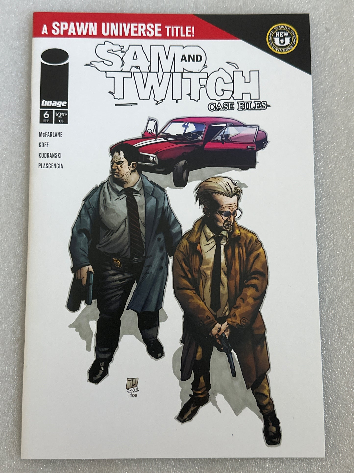 Sam & Twitch Case Files #6 Cover B Image 2024