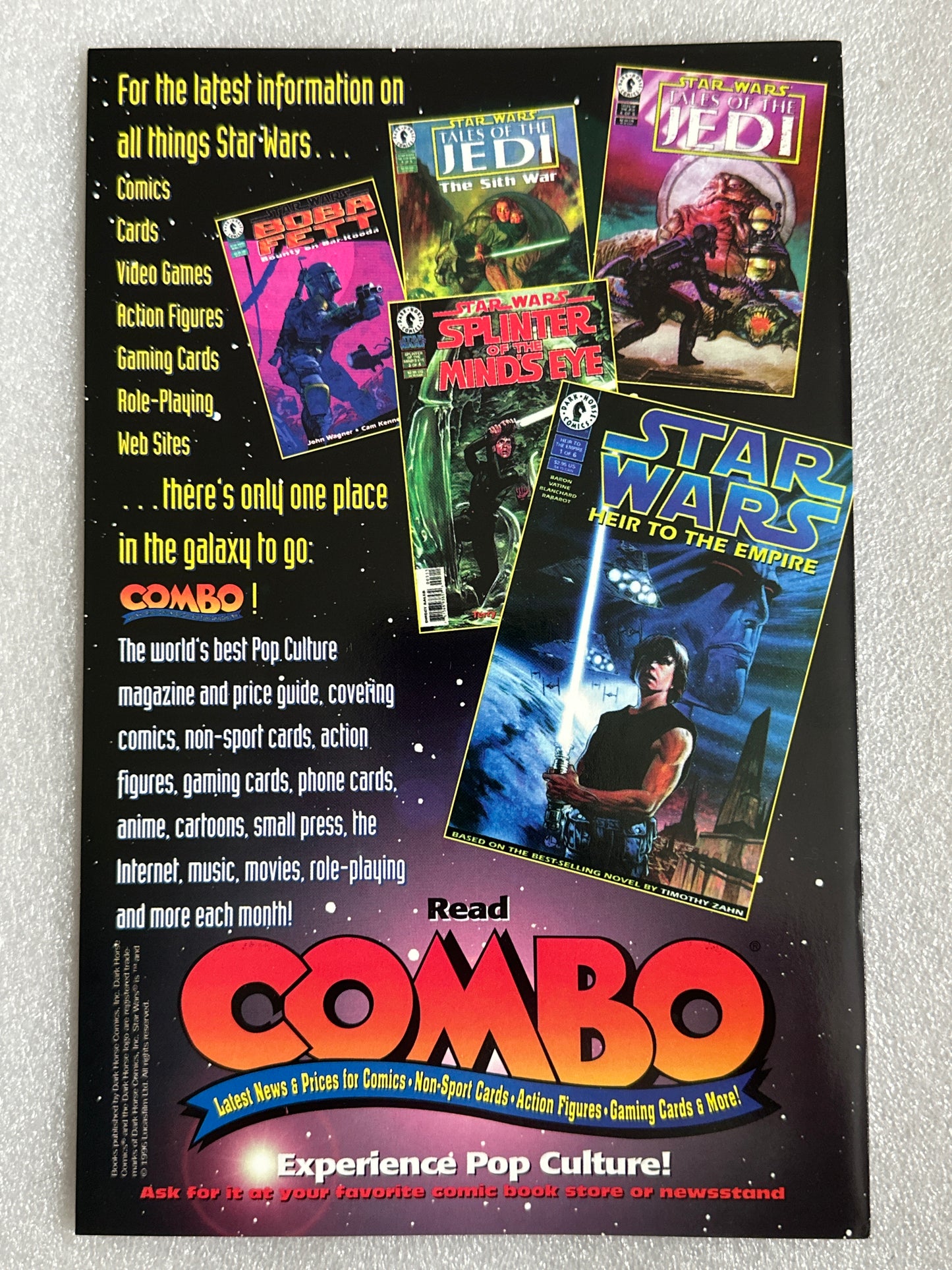 Star Wars Shadow of the Empire #2 Dark Horse 1996