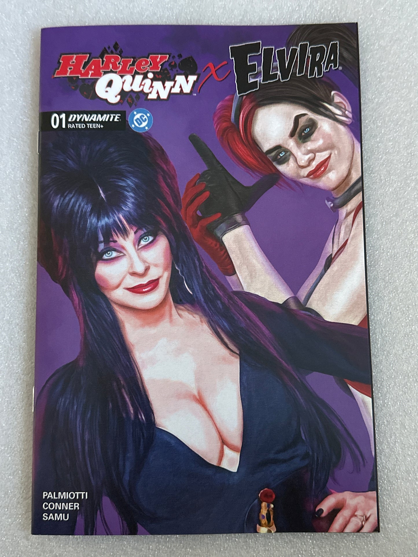 Harley Quinn & Elvira #1 Cover E Mark Spears Dynamite 2025