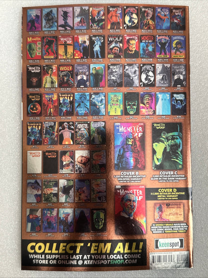 Mark Spears Monster and the Wolf #1 Cover A37 Foil