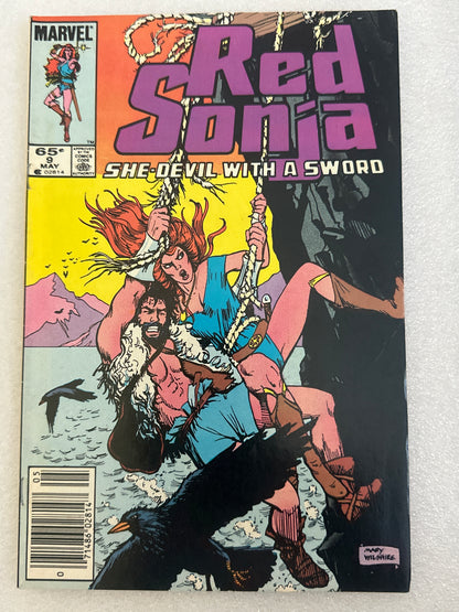 Red Sonja She-Devil with a Sword #9 Marvel 1985