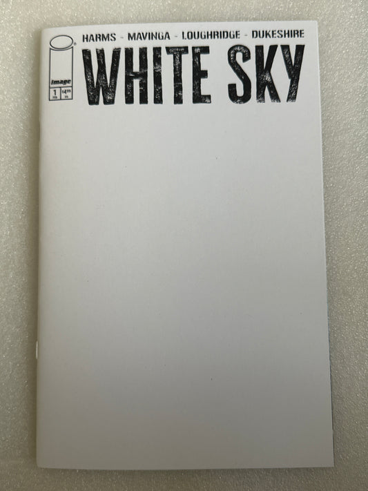 White Sky #1 Blank Variant Cover D Image 2026