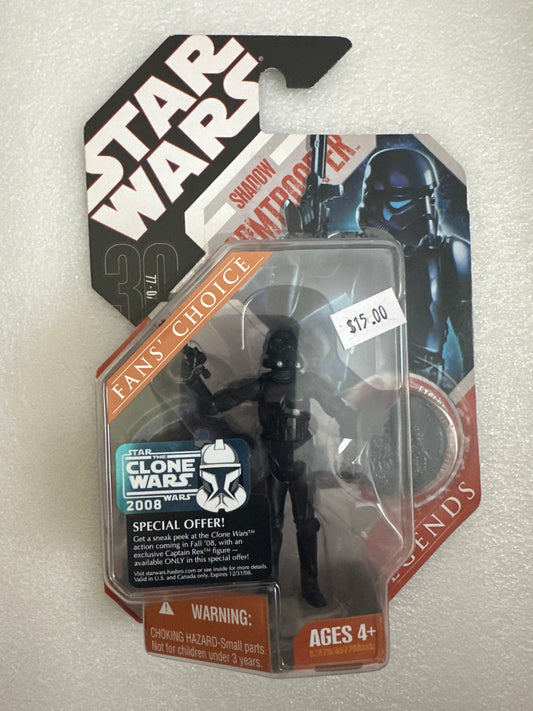 Shadow Stormtrooper Star Wars Hasbro Star Wars Figure