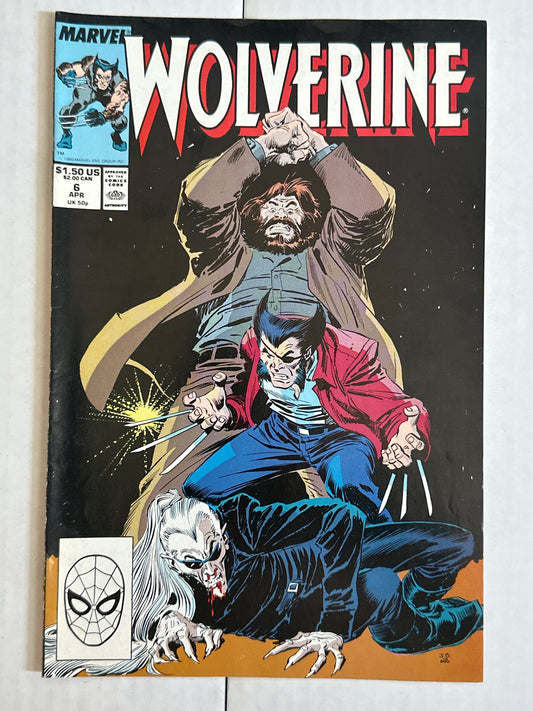 Wolverine #6 First Series Marvel 1989