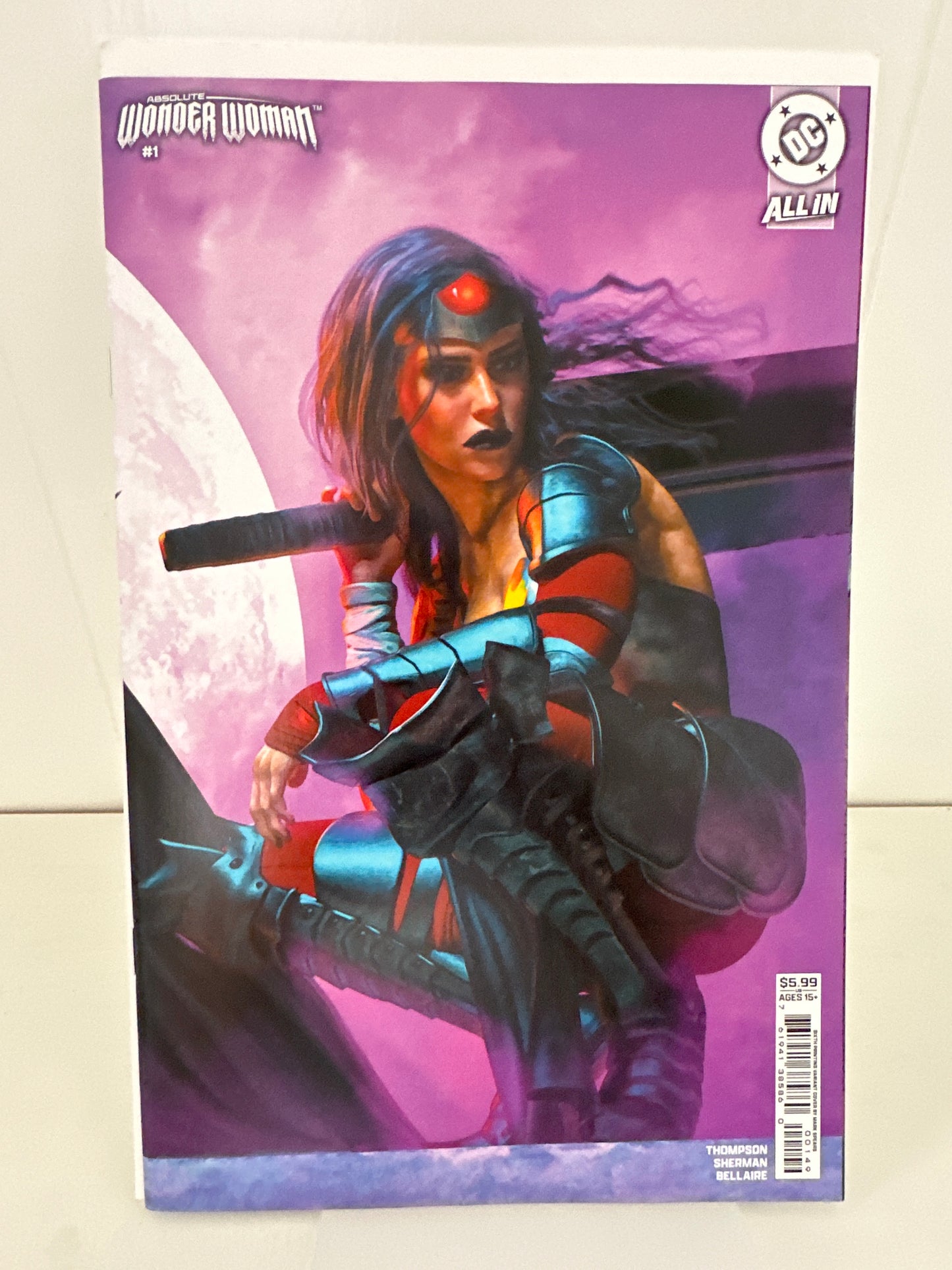 Absolute Wonder Woman 1 Mark Spears Variant DC 2025
