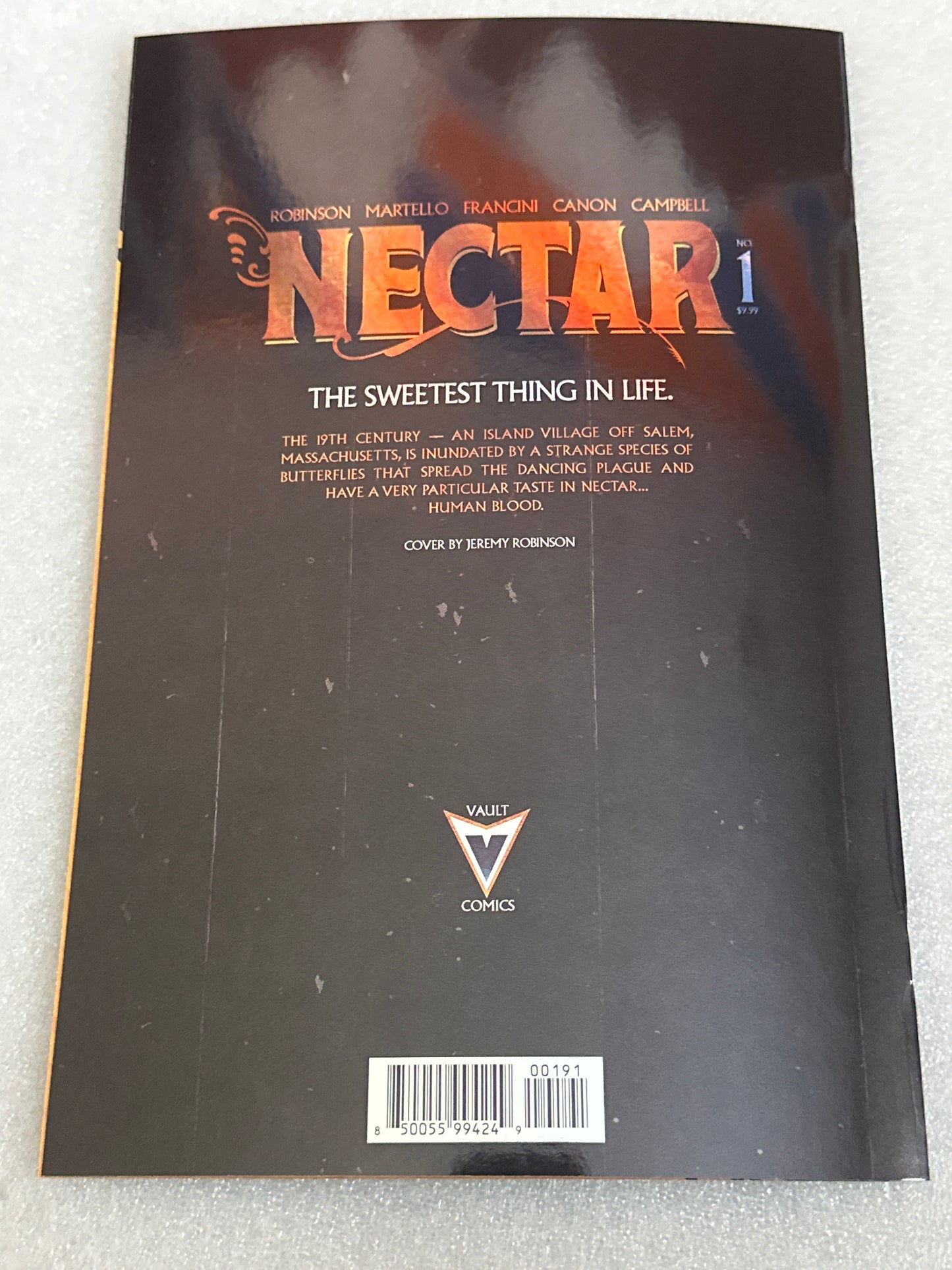Nectar #1 Foil Variant Vault Comics 2026