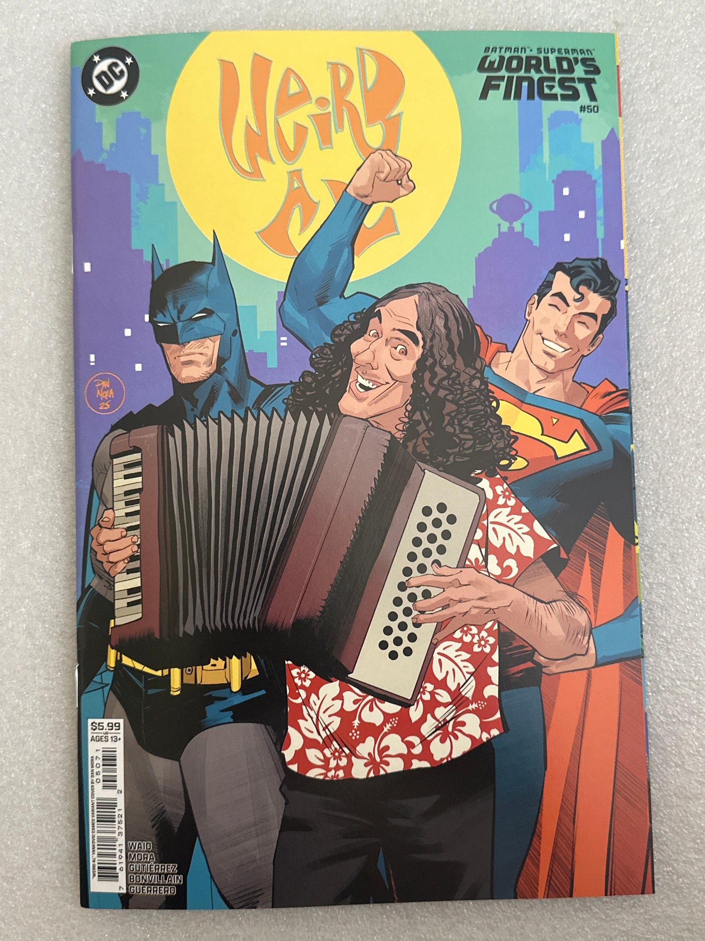 Batman Superman World's Finest #50 Weird Al Variant DC 2026