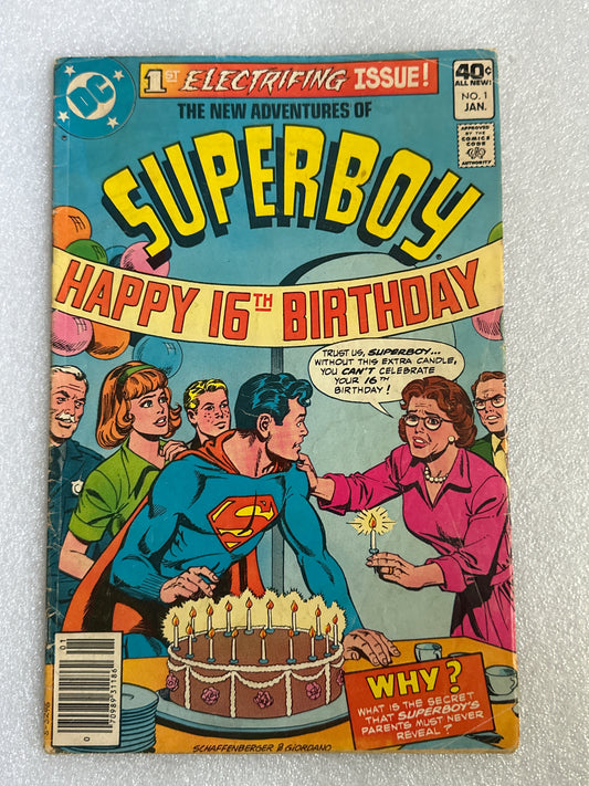 The New Adventures of Superboy #1 DC 1980