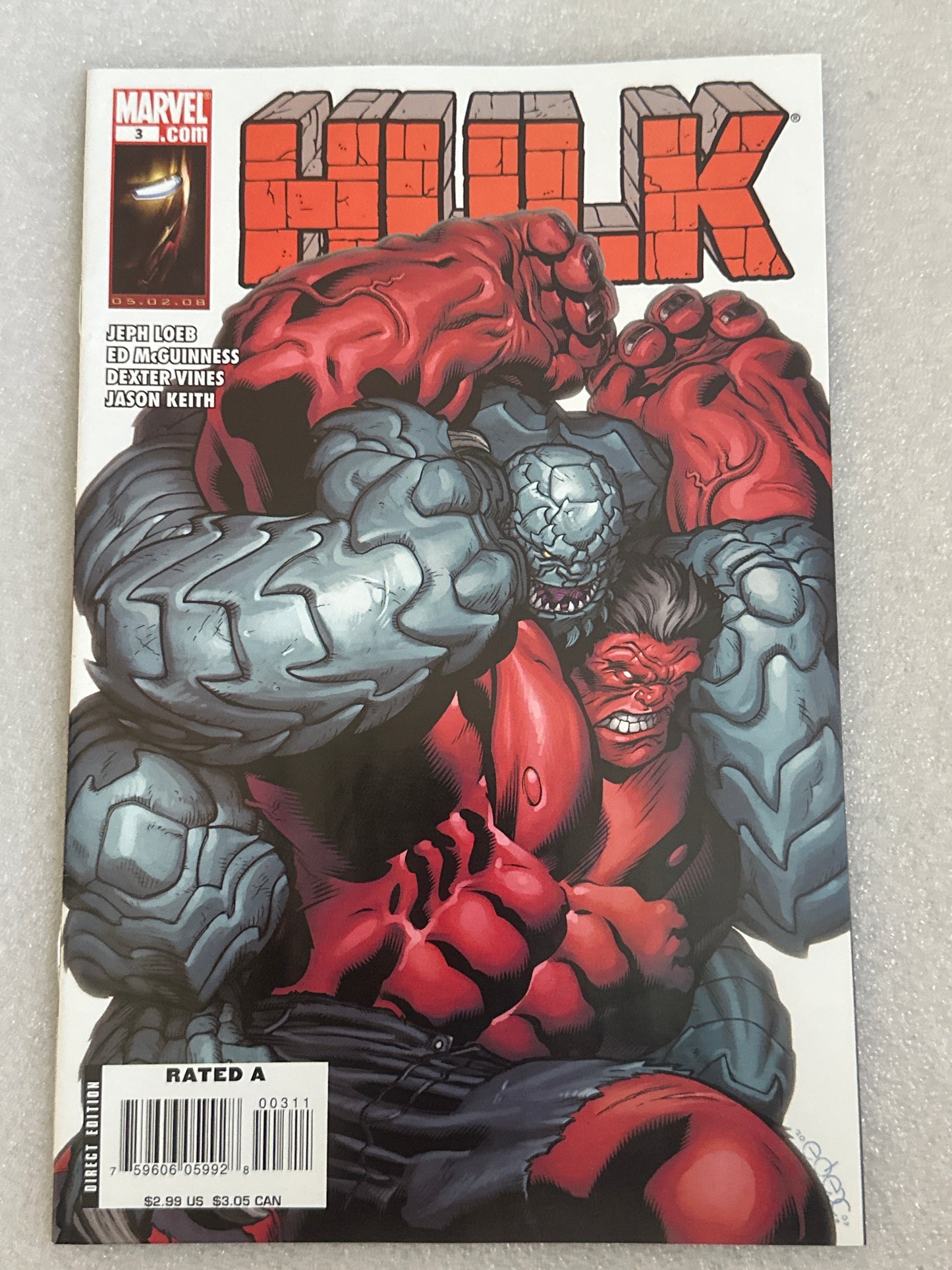 Hulk #3 Marvel 2008