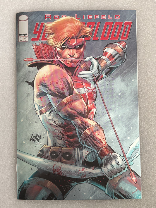 Youngblood #1 Foil Variant Cover Image 2025