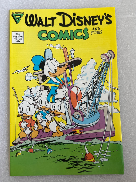 Walt Disney's Comics And Stories #512 Gladstone 1986