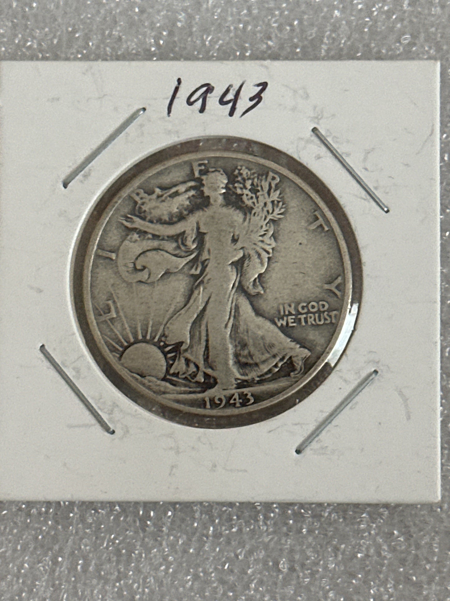 1943 Walking Liberty Silver Half Dollar
