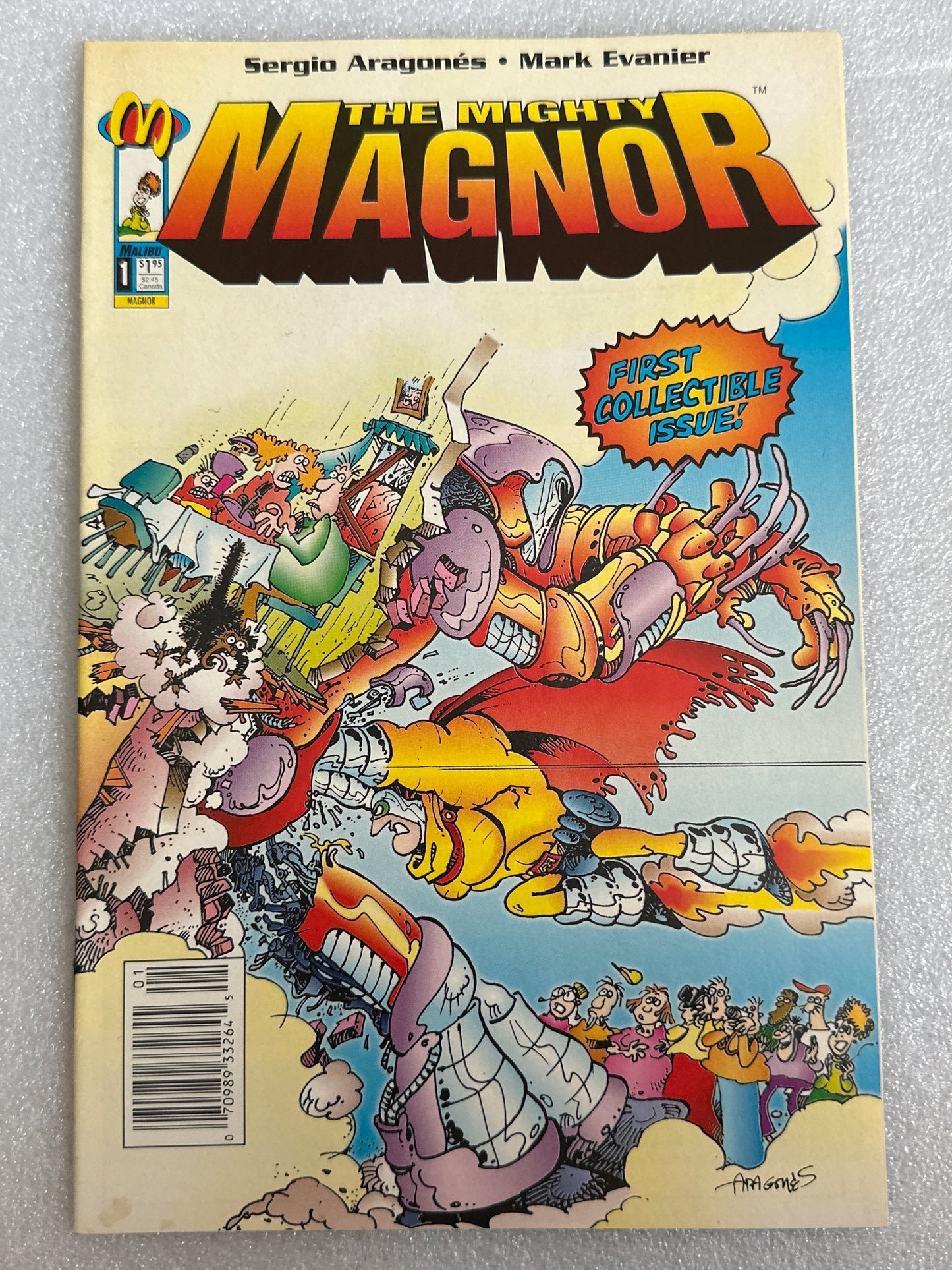 Mighty Magnor #1 Malibu 1993