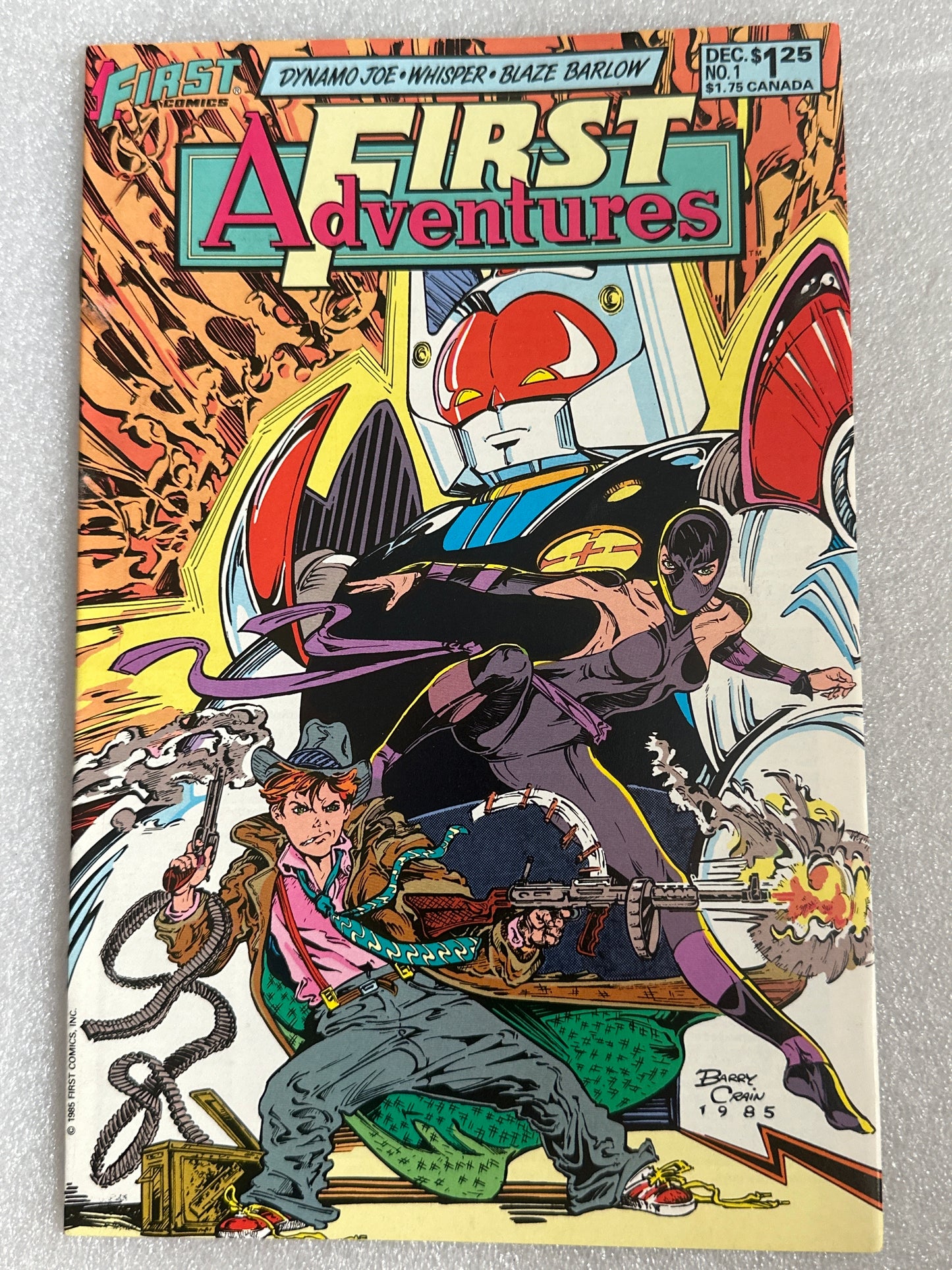 First Adventures #1 First Comics 1985