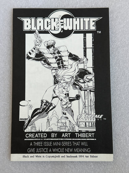 Black & White Ashcan Extreme Studios 1994