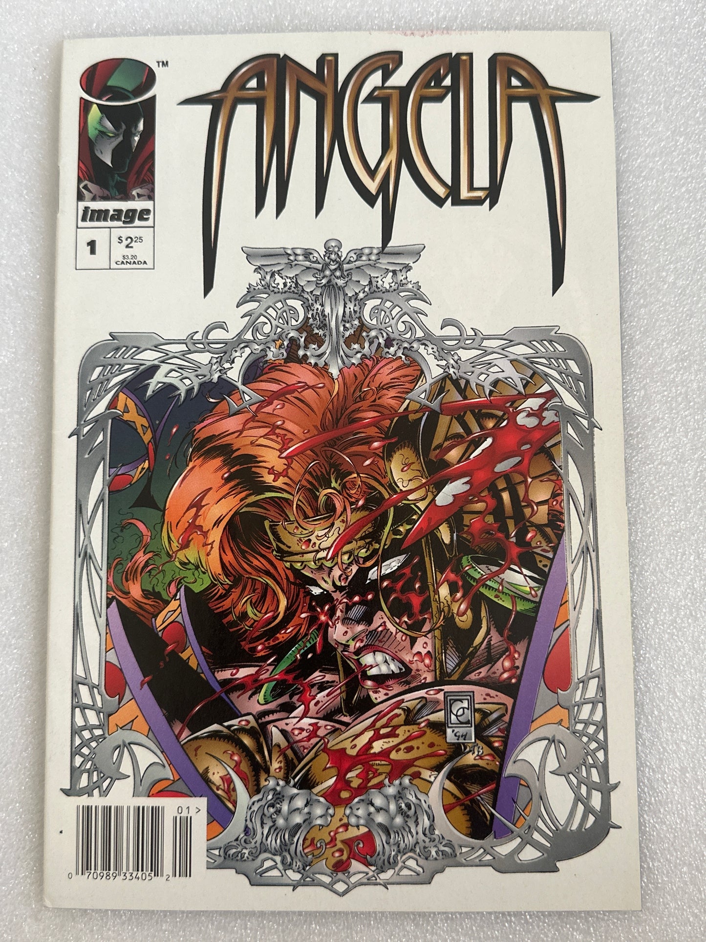 Angela #1 Newsstand Variant Image 1994