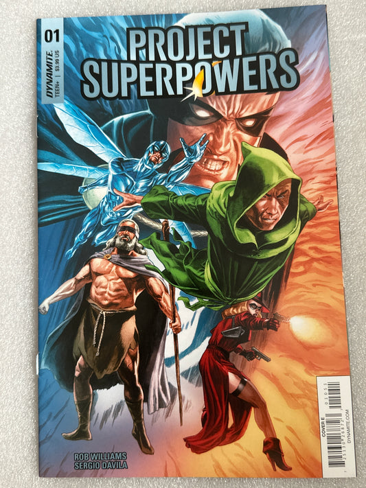 Project Superpowers #1 Cover E Dynamite 2018