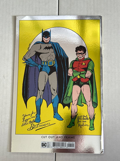 Batman #1 Foil Facsimile Edition DC 2023