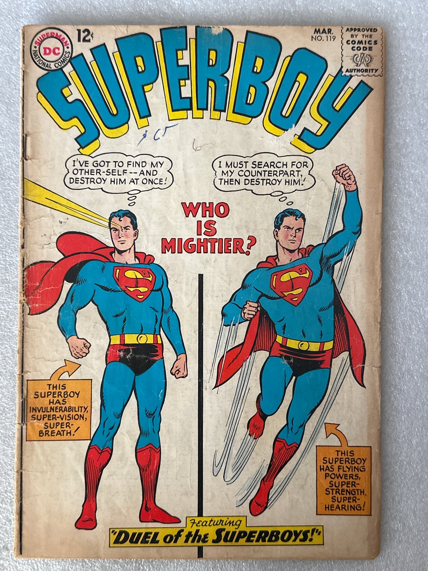 Superboy #119 DC 1965