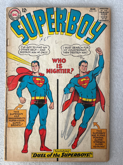 Superboy #119 DC 1965