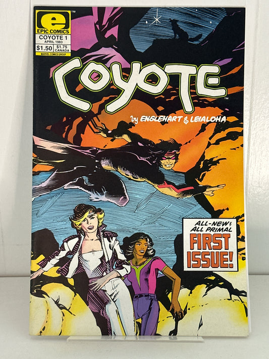 Coyote #1 Epic Comics 1983