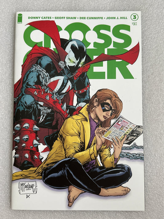 Cross Over #3 Shadow Hawk Variant Image 2021