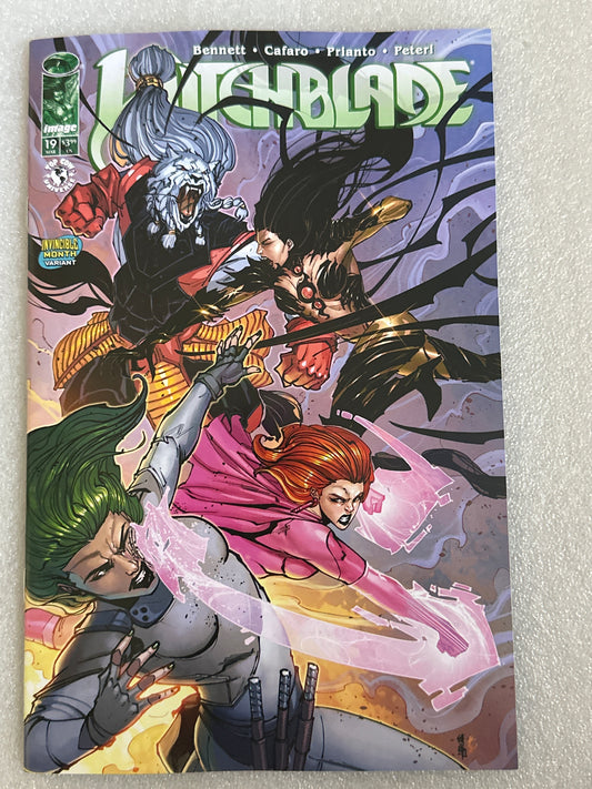 Witchblade #19 Invincible Cover Image Comics 2026