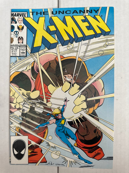 The Uncanny X-Men #217 Marvel 1987