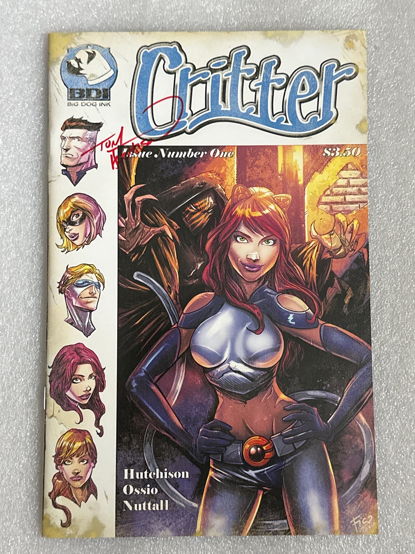 Critter #1 Signed by Tom Hutchison BDI 2011