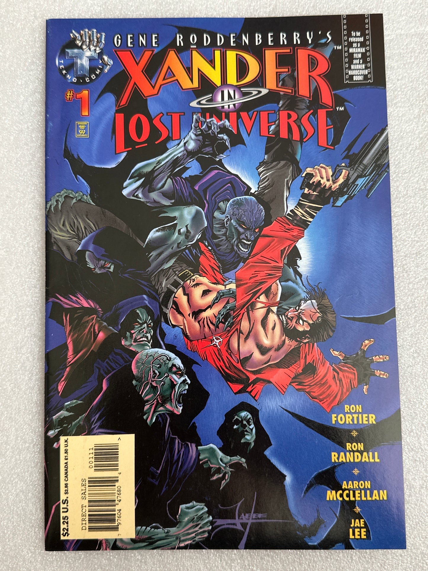 Xander in Lost Universe #1 Tekno 1995