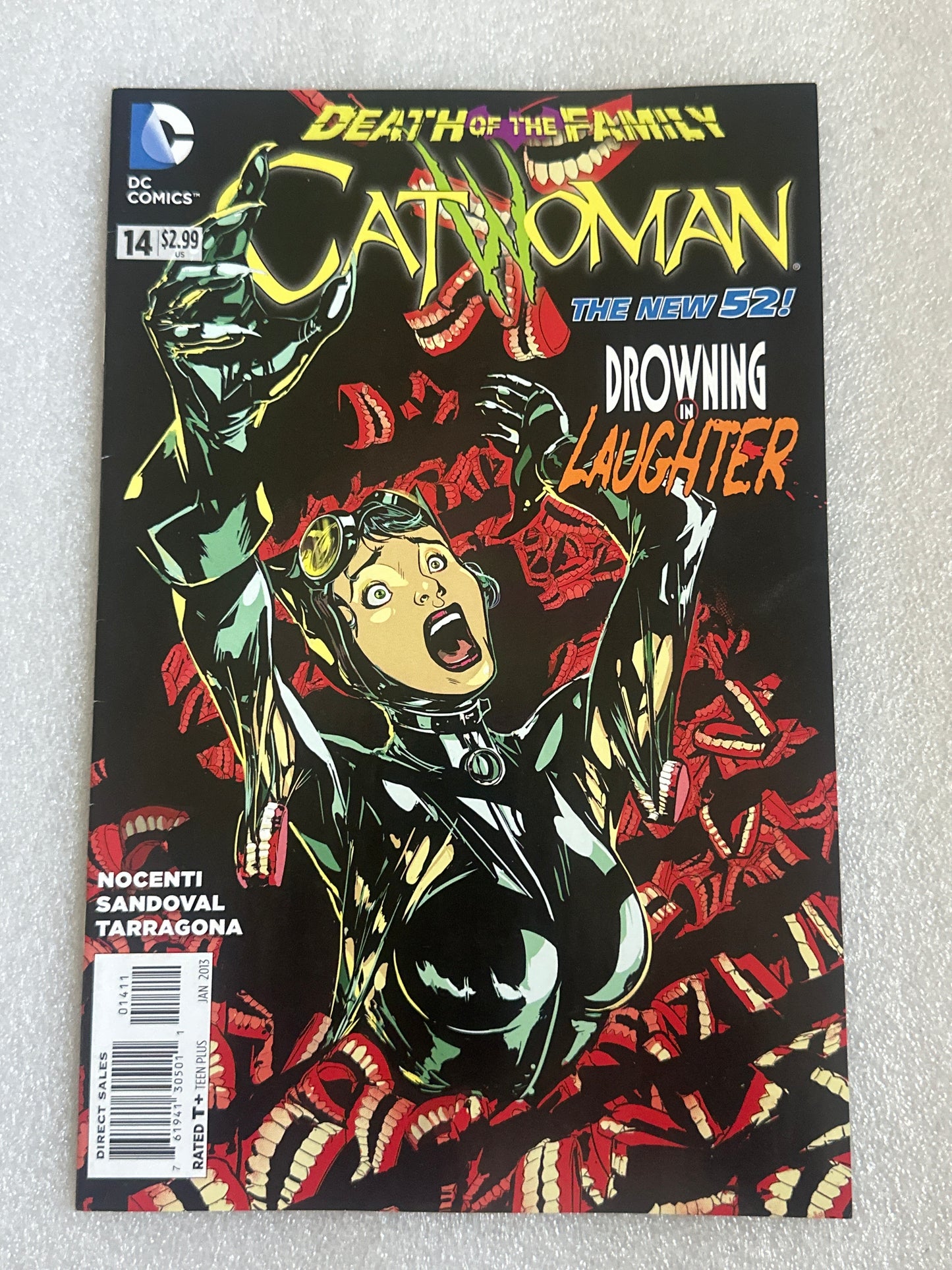 Catwoman #14 New 52 Death of the Family DC 2013
