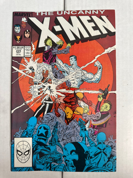 The Uncanny X-Men #229 Marvel 1988
