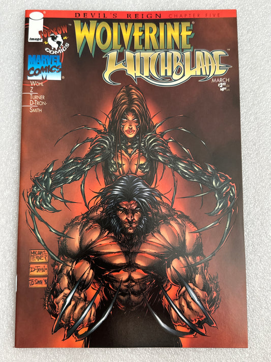 Wolverine Witchblade #1 Image / Marvel 1997