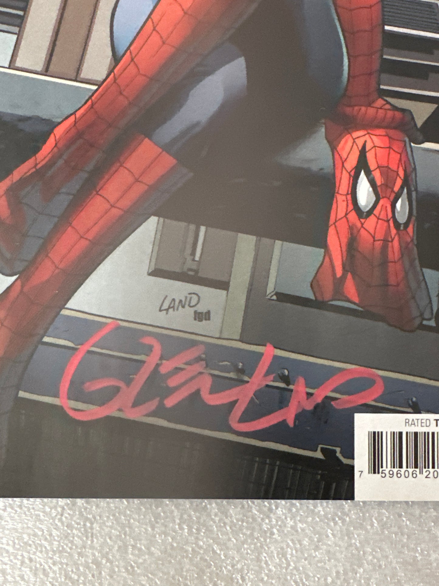 Spider-Gwen Gwenverse #4 Variant Signed by Greg Land Marvel 2022